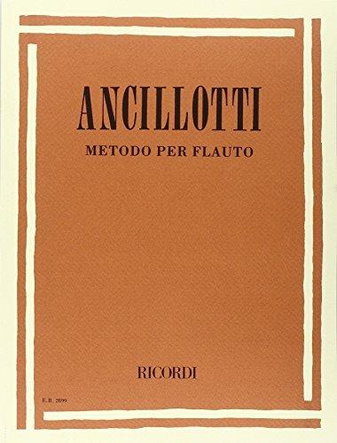  M. Ancillotti. Metodo per Flauto - copertina