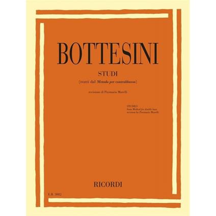  Studi (tratti dal "Metodo per contrabbasso") - Giovanni Bottesini -  Giovanni Bottesini - copertina