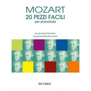 20 pezzi facili per pianoforte - Wolfgang Amadeus Mozart