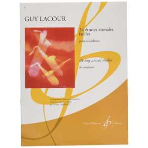 24 Etudes Atonales Faciles - Guy Lacour - Sassofono