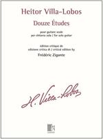  Douze Études. Dodici studi. chitarra. Frédéric Zigante