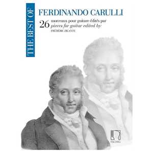 The Best of Ferdinando Carulli - 26 pieces for guitar - Chitarra