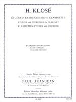  Hyacinthe-Eléonore Klosé. Exercises Journaliers. clarinetto