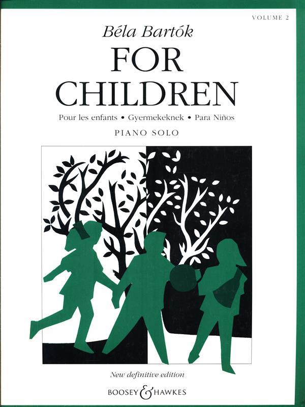  For Children Volume Two - Béla Bartók - Pianoforte