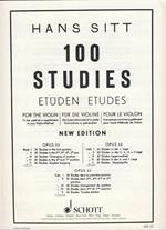  H. Sitt. 100 Etudes. Op. 32. Vol5