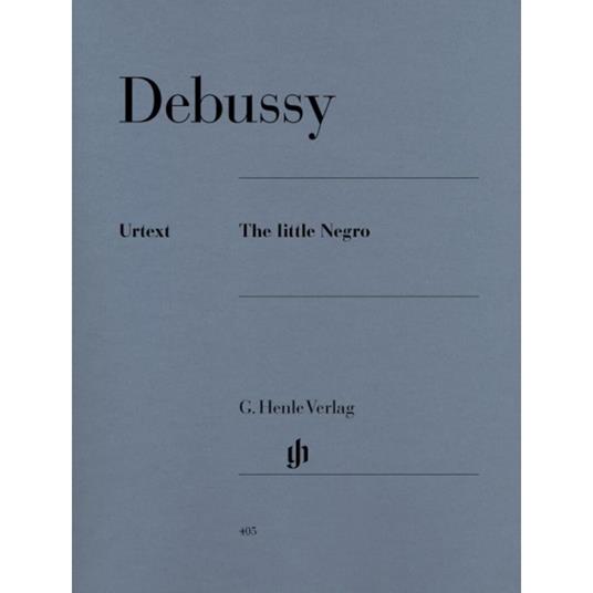 The Little Negro - Claude Debussy - Pianoforte -  Claude Debussy - copertina