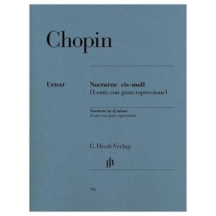  Nocturne in C Sharp Minor Op. Post - Frédéric Chopin - Pianoforte -  Fryderyk Chopin - copertina