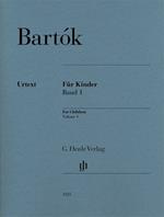  Béla Bartók. For Children Volume 1. pianoforte
