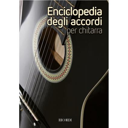  Enciclopedia Degli Accordi per chitarra - copertina
