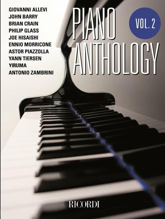  Piano Anthology. vol. 2. Pianoforte. Spartiti - copertina
