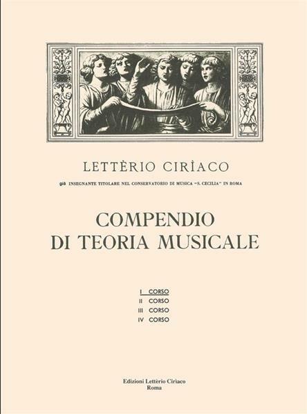  L. Ciriaco. Compendio di Teoria Musicale 1° Corso - copertina