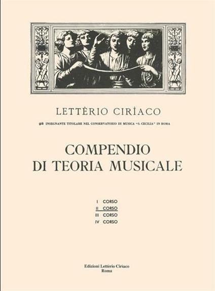  L. Ciriaco. Compendio di Teoria Musicale 2° Corso - copertina