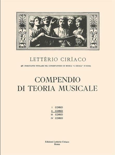  L. Ciriaco. Compendio di Teoria Musicale 2° Corso - copertina