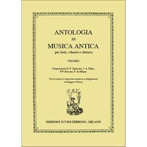 Antologia di musica antica. Per liuto, vihuela, chitarra. Partitura
