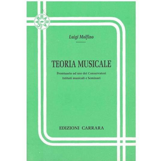  Teoria musicale -  Luigi Molfino - copertina