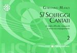  G. Manzi. Solfeggi Cantati Manoscritti vol. 2 (57 Solfeggi)