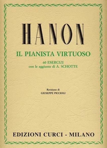 Il pianista virtuoso -  Charles-Louis Hanon - copertina