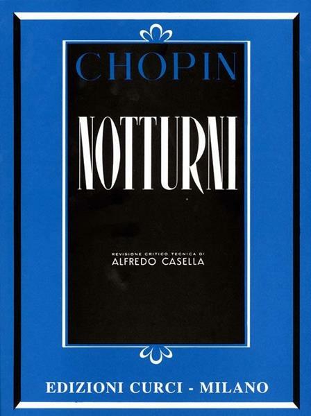  Notturni -  Fryderyk Franciszek Chopin - copertina