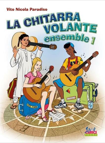 La chitarra volante. Ensemble -  Vito Nicola Paradiso - copertina