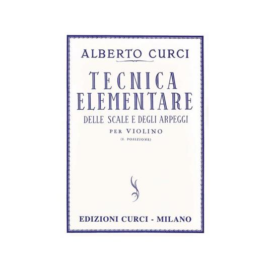  Tecnica elementare delle scale e degli arpeggi