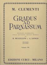  Gradus ad Parnassum. Per pianoforte. Metodo