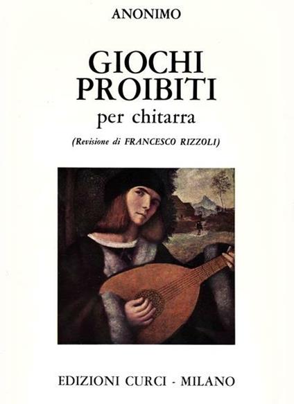  Giochi proibiti. Per chitarra. Spartito - copertina
