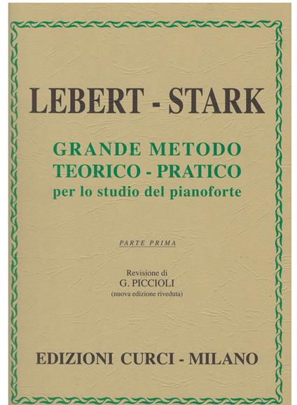  Lebert. Stark. Grande Metodo Teorico-Pratico Parte 1 - copertina