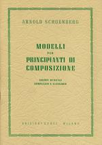  Modelli per principianti di composizione. Esempi musicali, compendio e glossario