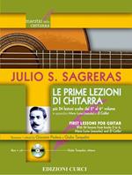 Le Prime Lezioni di Chitarra Sagreras Più 24 Lezioni Scelte Dal 2° Al 6° vol.  +Cd