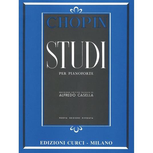  Studi op. 10 e 25 per pianoforte -  Fryderyk Chopin - copertina