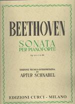  Sonata Op. 14, n. 1 in Mi. Per pianoforte. Spartito