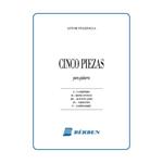  Cinco piezas. Campero, Romantico, Acentuado, Triston, Compadre. Spartito