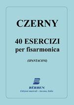  Czerny. 40 Esercizi per Fisarmonica (Spantaconi)