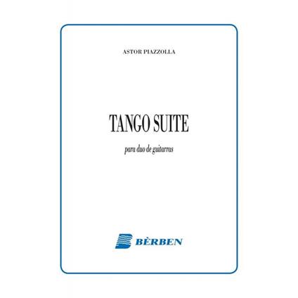  Tango Suite. Per due chitarre. Spartito -  Astor Piazzolla - copertina