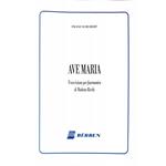  Ave Maria. Trascrizione per fisarmonica. Spartito