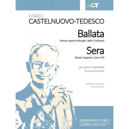  Ballata -  Mario Castelnuovo Tedesco - copertina