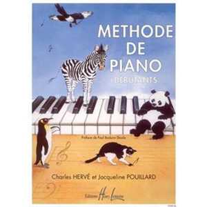 Méthode de Piano Débutants - Charles Hervé - Jacqueline Pouillard - metodo