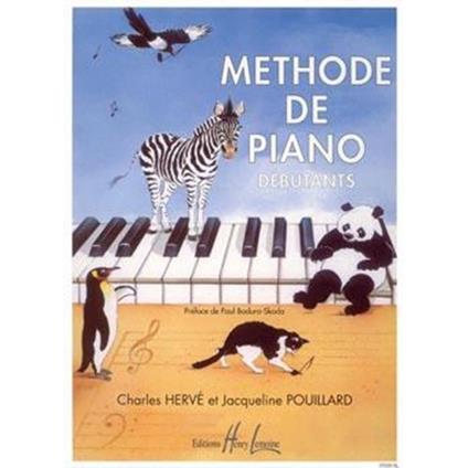  Méthode de Piano Débutants - Charles Hervé - Jacqueline Pouillard - metodo -  Charles Hervé - copertina
