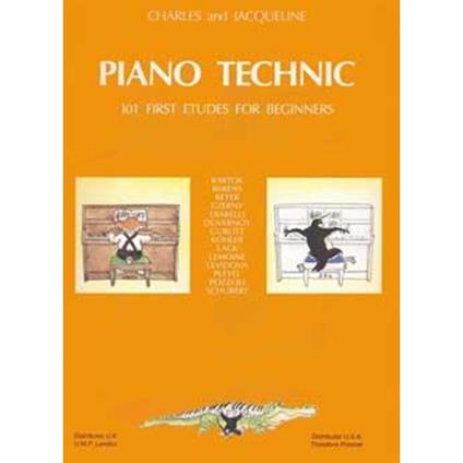  Piano technic - 101 First Studies for  Beginners - Charles Hervé - Pianoforte -  Charles Hervé - copertina
