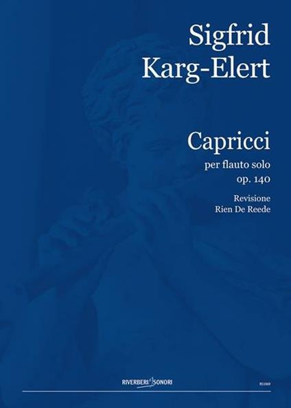  Karg-Elert. 30 Caprices (Capricci) Op. 107 per Flauto Solo -  Sigfrid Karg-Elert - copertina