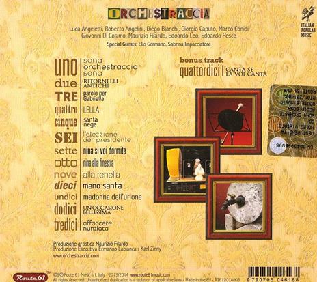 Sona orchestraccia sona (Nuova versione) - CD Audio di Orchestraccia - 2