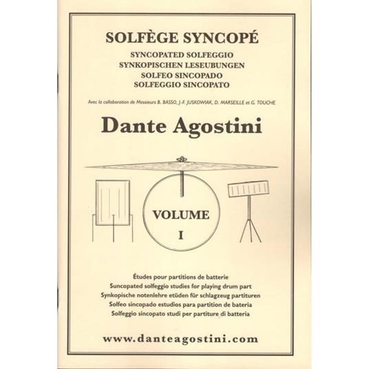  Solfège syncopé. Vol. 1 - copertina