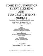 Come Thou Fount of Every Blessing and Two Celtic Hymns Medley—Nettleton, Slane, and Táladh Chriosda