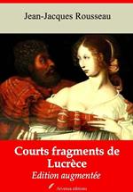 Courts fragments de Lucrèce – suivi d'annexes