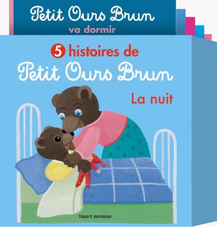 5 histoires de Petit Ours Brun, la nuit - Danièle Bour - ebook