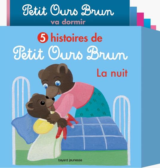 5 histoires de Petit Ours Brun, la nuit - Danièle Bour - ebook