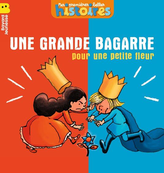 Une grande bagarre pour une petite fleur - Michel Backès - ebook