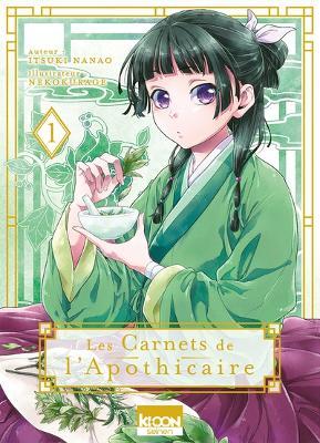 LES CARNETS DE L'APOTHICAIRE T01 - NATSU HYUUGA,ITSUKI NANAO,GERALDINE OUDIN - cover