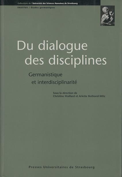 Du dialogue des disciplines