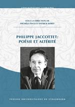 Philippe Jaccottet : poésie et altérité